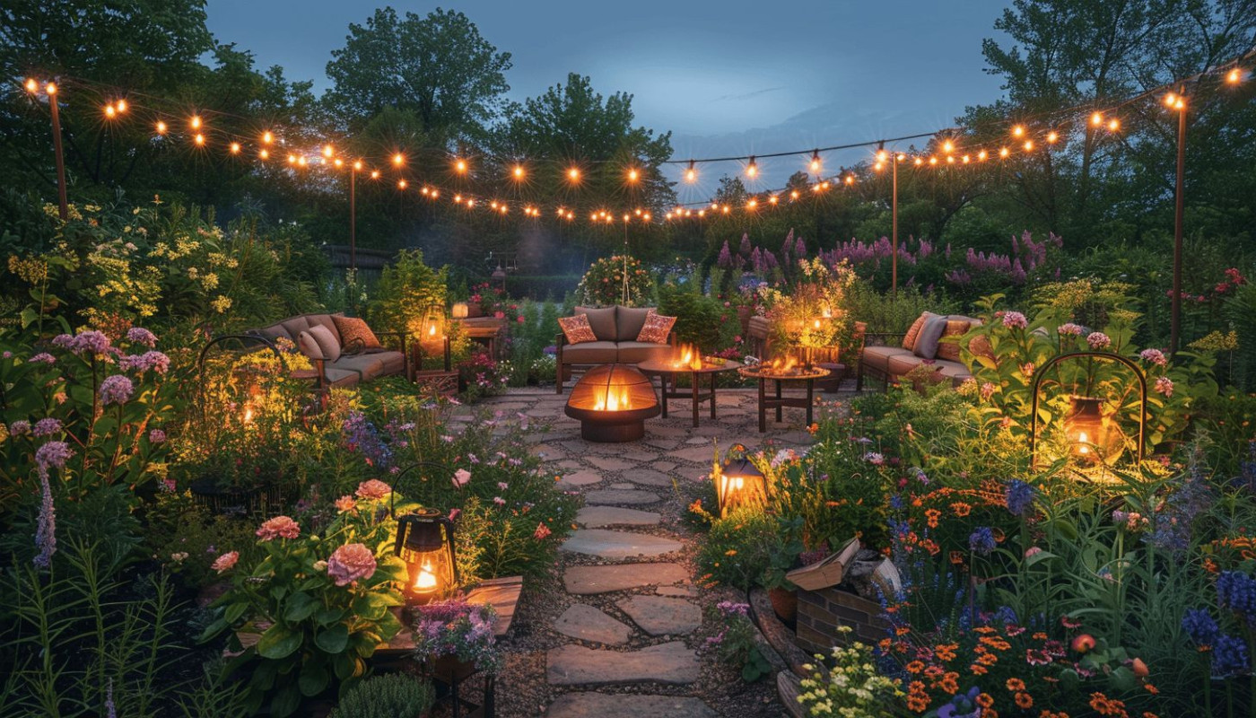 Éclairage du jardin solutions créatives pour un extérieur charmant et accueillant