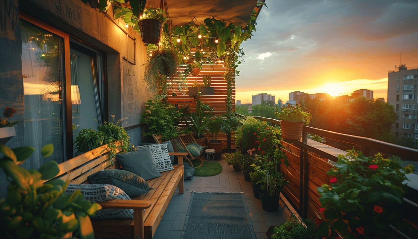 Optimiser l'espace de votre petit balcon conseils et astuces déco